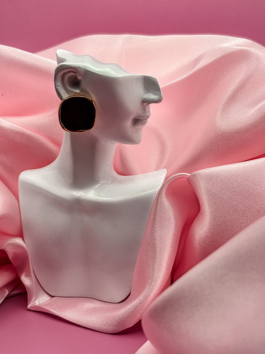 Glamura Minđuše Vintage Kockaste 🌷
